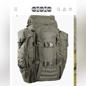 NWOT Eberlestock Skycrane II pack in military green